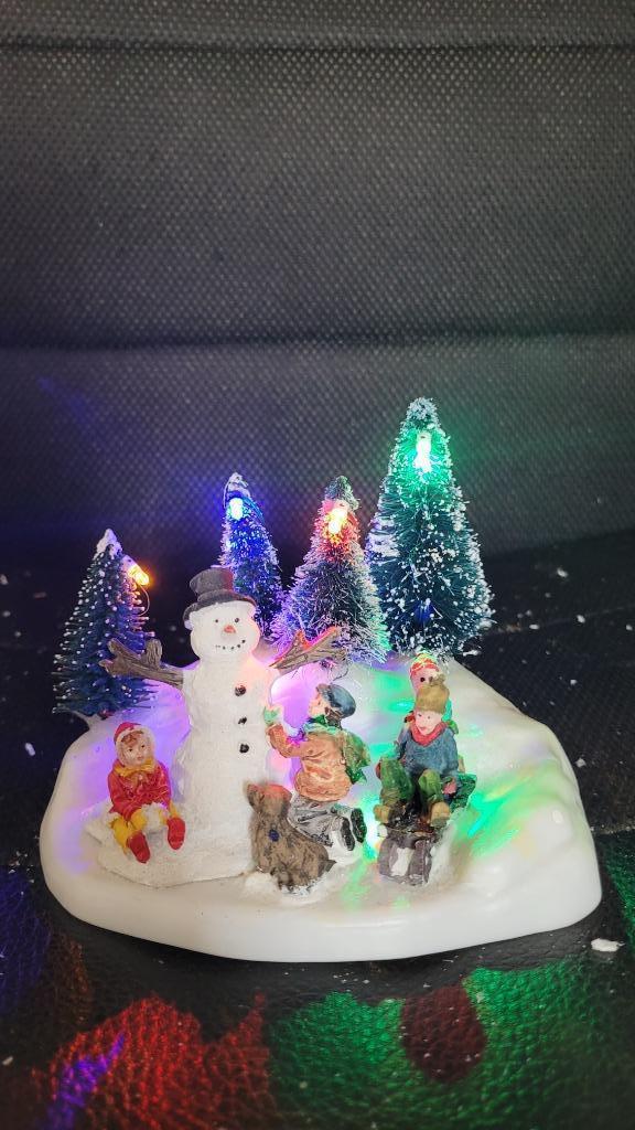 kerstdorp sneeupop maken thema, Diversen, Kerst, Zo goed als nieuw, Ophalen of Verzenden