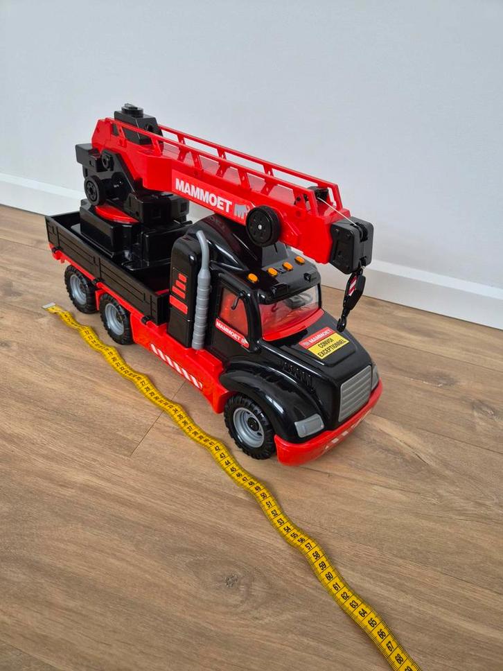 Mammoet Kraanwagen Speelgoed, Kinderen en Baby's, Speelgoed | Overig, Gebruikt, Jongen of Meisje, Ophalen