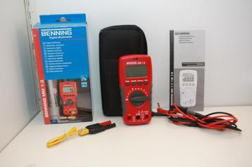 Benning MM 1-3 Digitale Multimeter Cat III 600V. Nieuwstaat. beschikbaar voor biedingen