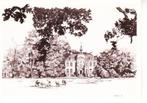 BENNEKOM,- Kasteel Hoekelum. iLL. Marius Jansen. 10-12, Ophalen of Verzenden, 1960 tot 1980, Ongelopen, Gelderland