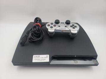 Playstation 3 Slim 320GB + Controller | A Grade beschikbaar voor biedingen