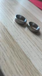 Koppel vriendschap ring, Sieraden, Tassen en Uiterlijk, Ringen, Ophalen, Zo goed als nieuw, Zilver, Dame