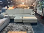 Lichtbeige hoekbank met lounge – strak en elegant, Ophalen of Verzenden, Nieuw