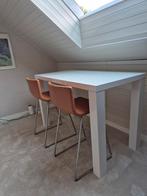 Ikea Toresund (2x) Bartafel met Krukken, Huis en Inrichting, Barkrukken, Ophalen, Metaal, Zo goed als nieuw, 90 cm of meer