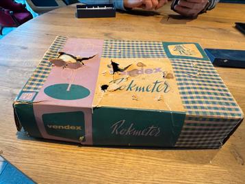 Vendex rokmeter vintage compleet  beschikbaar voor biedingen