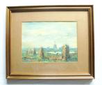 Willem Noordijk.1887-1970.Zicht op de molen van Eemnes., Antiek en Kunst, Kunst | Schilderijen | Klassiek, Ophalen