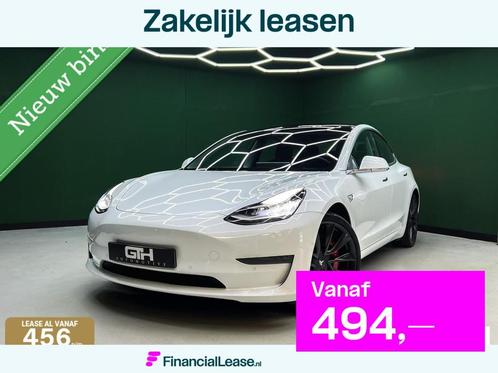 Tesla Model 3 Performance AWD 75 kWh Trekhaak | Marge | NAP, Auto's, Tesla, Bedrijf, Lease, Financial lease, Model 3, ABS, Adaptive Cruise Control