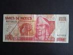 100 pesos Mexico vf+ 5-11-2004, Ophalen of Verzenden, Noord-Amerika, Los biljet