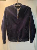 Donkerblauw velours bomberjasje - kerst/O&N!!, Kleding | Heren, Zara, Ophalen of Verzenden, Zo goed als nieuw, Maat 48/50 (M)