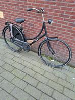 Een prima rijdende zwarte 28 inch Aldo Dames/Omafiets., Fietsen en Brommers, Fietsen | Dames | Damesfietsen, 50 tot 53 cm, Ophalen