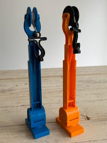 blauwe en gele uitschuif takel/katrol/takelkraan LEGO Duplo beschikbaar voor biedingen