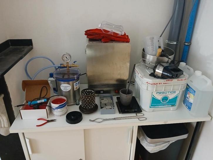 Complete Verloren Was Kit, Diensten en Vakmensen, Edelsmeden en Sieradenmakers, Vervaardiging