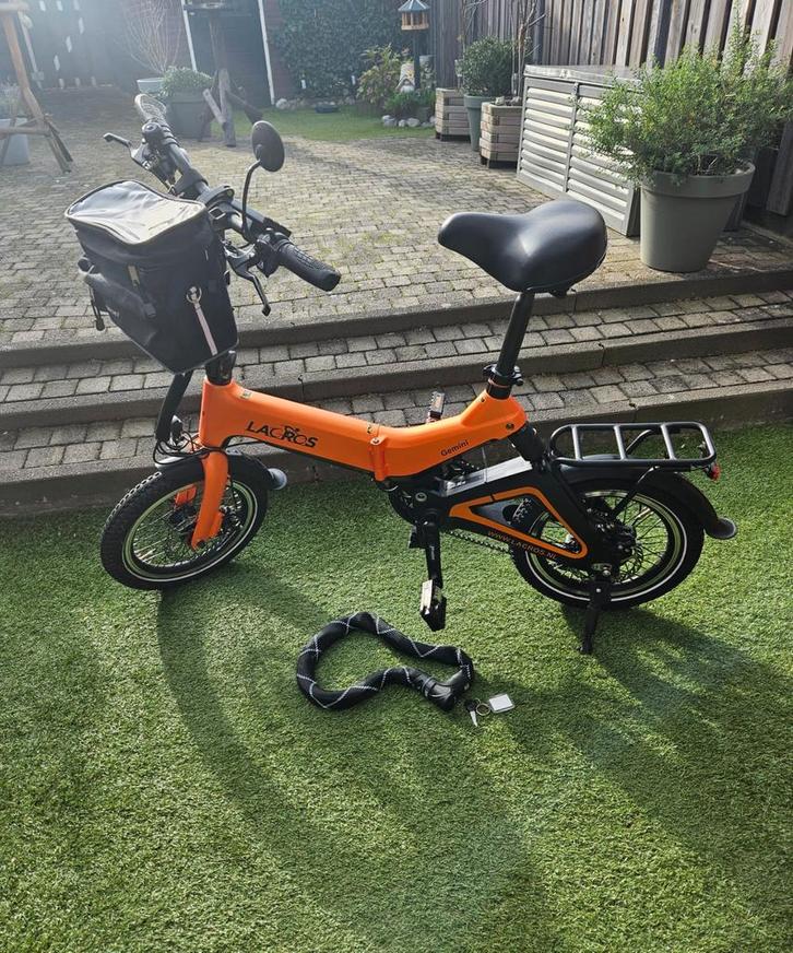 Lacros Gemini Elektrische Vouwfiets - Nieuw!, Fietsen en Brommers, Elektrische fietsen, Nieuw, Overige merken, Minder dan 47 cm