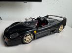 Ferrari F50 Bburago 1:18 - Zwart met gouden details, Hobby en Vrije tijd, Modelauto's | 1:18, Ophalen of Verzenden, Gebruikt, Auto