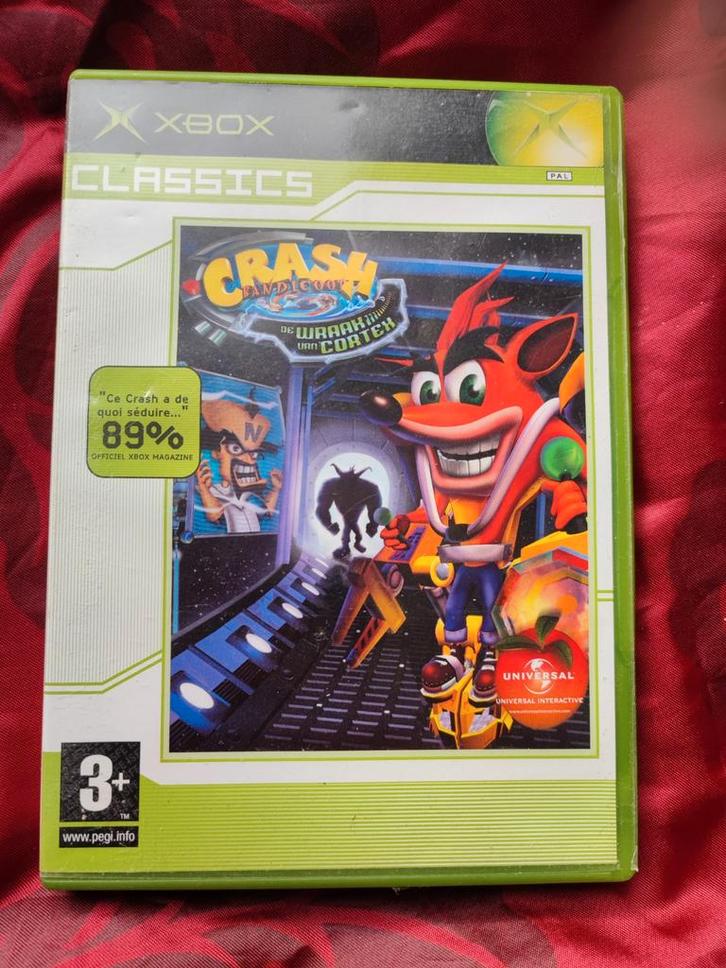 Xbox Classics Games - Crash, DOA, FIFA,etc, Spelcomputers en Games, Games | Xbox Original, Gebruikt, Platform, 1 speler, Vanaf 3 jaar