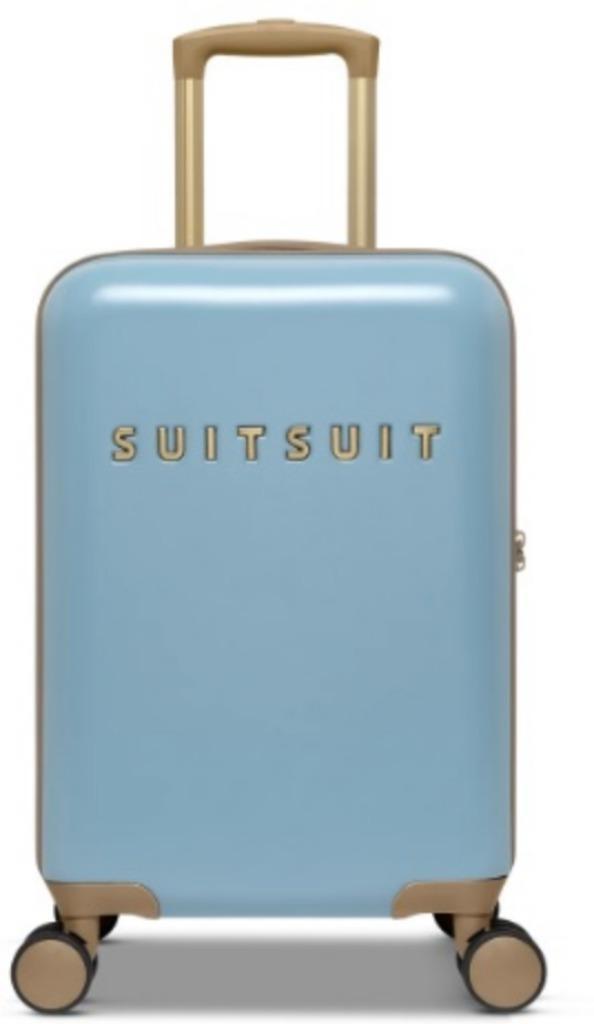 ✅NIEUW✅ SUITSUIT Fusion koffer 55 cm | Borrowed Blue, Sieraden, Tassen en Uiterlijk, Koffers, Nieuw, Hard kunststof, 50 tot 60 cm