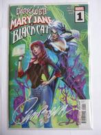 MARVEL"MARY JANE&BLACKCAT DARKWEB"1 RTD COVER JSC+COA 2022, Eén comic, Amerika, Marvel Comics, Nieuw