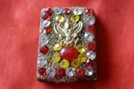 Thaise anulet-Garuda/Som Deth steen prachtig bewerkt 17,2 gr, Sieraden, Tassen en Uiterlijk, Gebruikt, Overige kleuren, Ophalen of Verzenden