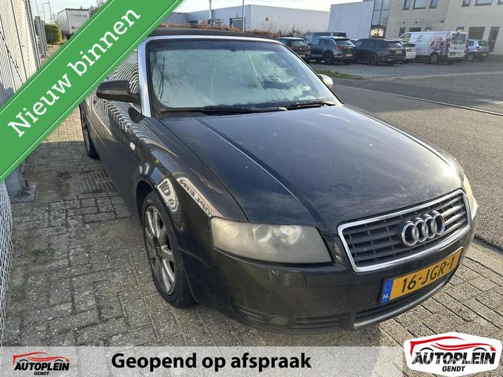 Audi A4 Cabriolet 1.8 Turbo quattro loop of sloop, Auto's, Audi, Bedrijf, Te koop, A4, 4x4, ABS, Airbags, Airconditioning, Alarm