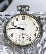 Zakhorloge Atlantis Miracle Swiss Zilver Antiek✨😎🕐🤗💑👌, Overige merken, Zakhorloge, Ophalen of Verzenden, Voor 1900