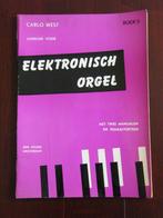 2 Leerboeken Elektronisch orgel, Muziek en Instrumenten, Ophalen of Verzenden, Gebruikt, Les of Cursus, Orgel