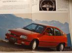Brochure Opel Kadett GSI, Ophalen of Verzenden, Zo goed als nieuw, Opel