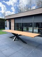 Moderne Tuintafel Douglas + Stalen poten | Matrix | DuuMaa, Nieuw, Rechthoekig, Ophalen of Verzenden, Hout