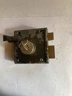 Vintage Abus Slot met Sleutel, Ophalen, Gebruikt, IJzer, Slot