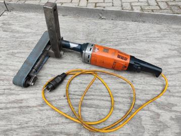 Fein haakse slijper langnek met bandschuurmachine beschikbaar voor biedingen