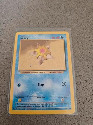 Staryu Base Set 65/102 beschikbaar voor biedingen
