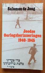 Joodse herinneringen 1940-1945 door Salomon de Jong, Boeken, Oorlog en Militair, Nieuw, Ophalen of Verzenden, Tweede Wereldoorlog