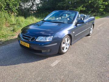 Nette Saab 9-3 1.8 T Vector Cabrio 2004 Blauw APK 2026  beschikbaar voor biedingen