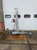 Tehuur montagelift, Ophalen