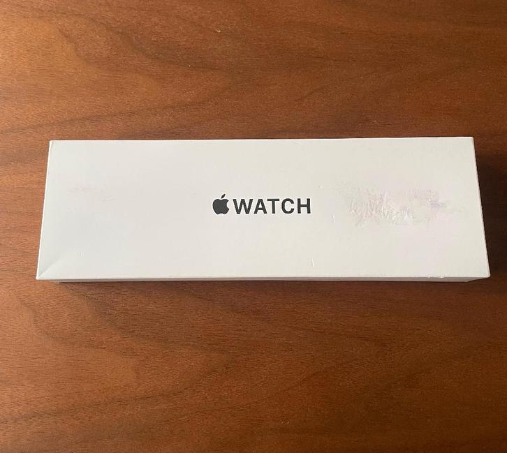 Apple Watch SE Gen 2, Sieraden, Tassen en Uiterlijk, Smartwatches, Zo goed als nieuw, iOS, Zwart, Afstand, Calorieverbanding, Conditie