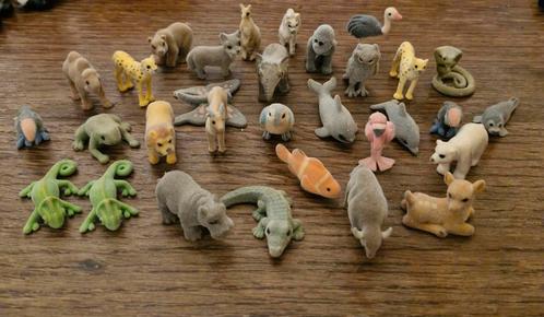 Grote collectie minidiertjes, Verzamelen, Dierenverzamelingen, Zo goed als nieuw, Beeldje of Figuurtje, Ophalen of Verzenden
