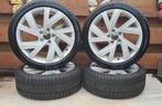 18 inch 5x112 bergamo met pirelli winterbanden 225/40/18, Auto-onderdelen, Banden en Velgen, Ophalen, 18 inch, Gebruikt, Banden en Velgen