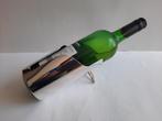 Verzilverde limoncello- of wijnfleshouder, Ophalen of Verzenden, Zo goed als nieuw, Minder dan 5 flessen, Metaal