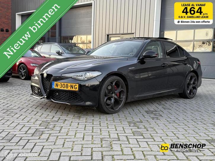 Alfa Romeo Giulia 2.0 T AWD Veloce Panodak 19 inch Carplay N, Auto's, Alfa Romeo, Te koop, Giulia, 4x4, ABS, Achteruitrijcamera