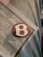 Origineel Bentley “B” embleem + Crewe Genuine Parts sticker-, Ophalen of Verzenden, Nieuw