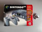 N64 met doos en wat extra’s, Spelcomputers en Games, Spelcomputers | Nintendo 64, Ophalen of Verzenden, Gebruikt, Met 1 controller