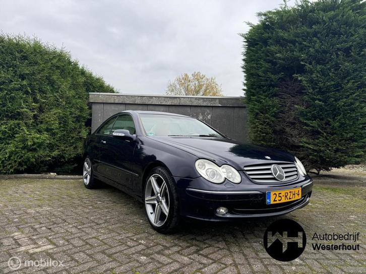 Mercedes CLK-klasse Coupé 320 Avantgarde Nieuwe APK 218PK f, Auto's, Mercedes-Benz, Bedrijf, Te koop, CLK, ABS, Airbags, Airconditioning