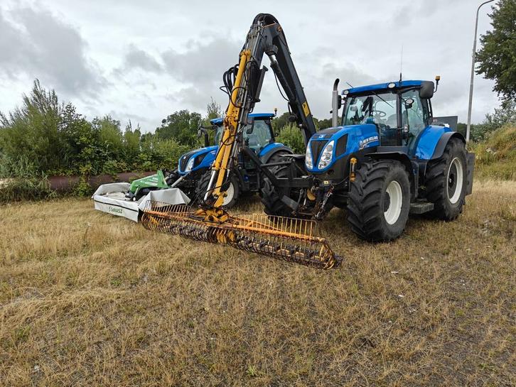 4x  new holland met herder, Zakelijke goederen, Agrarisch | Tractoren, tot 2500, New Holland, tot 80 Pk, Gebruikt, Verzenden