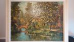 Schilderij, Antiek en Kunst, Kunst | Schilderijen | Abstract, Ophalen of Verzenden