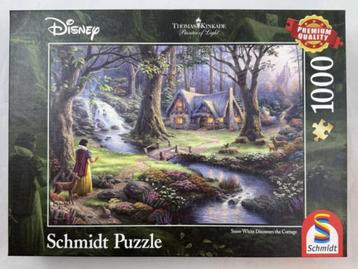 Schmidt Disney puzzel Thomas Kinkade 1000 st. Sneeuwwitje beschikbaar voor biedingen