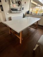 IKEA eiken tafel Möckelby, Huis en Inrichting, Tafels | Eettafels, Ophalen, Gebruikt, 100 tot 150 cm, Eikenhout