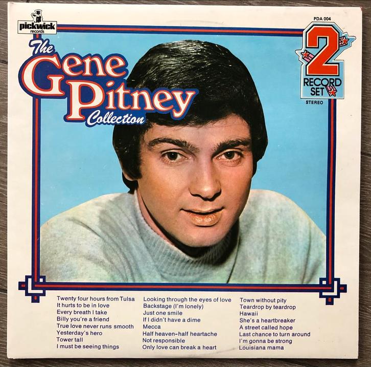 2-LP Gene Pitney Collection - alle grote hits, Cd's en Dvd's, Vinyl | Pop, Gebruikt, 1960 tot 1980, 12 inch, Ophalen