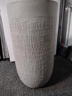 Grote Betonnen Bloempot met Motief, Gebruikt, Rond, Tuin, Beton