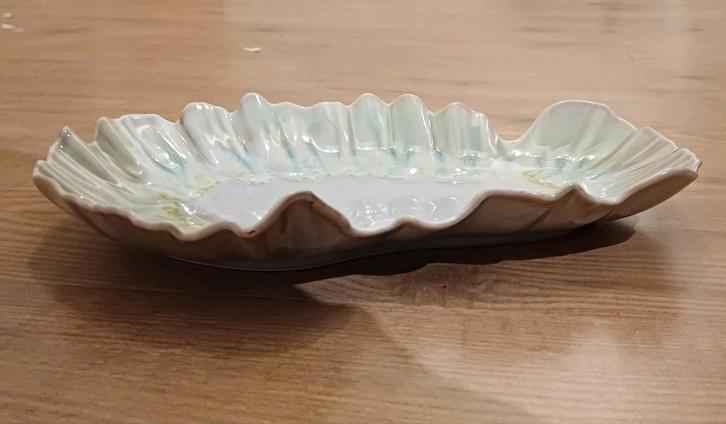 Hanos serveerschaal - groen/turquoise/wit, Huis en Inrichting, Keuken | Servies, Ophalen of Verzenden