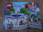 Lego 41336 Friends Emma's Art Café compleet, Ophalen of Verzenden, Zo goed als nieuw, Complete set, Lego
