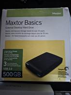 Maxtor Basics 500GB Externe Harde Schijf, Computers en Software, Harde schijven, Gebruikt, Server, HDD, 500GB